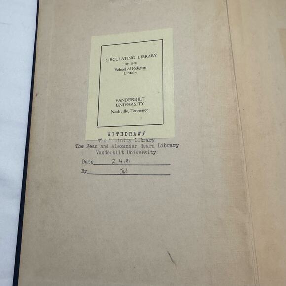 The Growth of Religion Vintage Hardback 1938 Willett, Clark, & Co Library Book - Picture 14 of 16